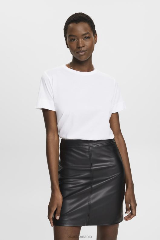 Esprit tricou cu imprimeu pe piept femei alb 2T6N8316 tricouri