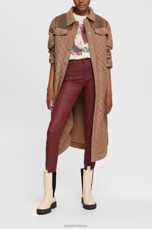 Esprit tricou cu logo, amestec tencel femei nud 2T6N8441 tricouri