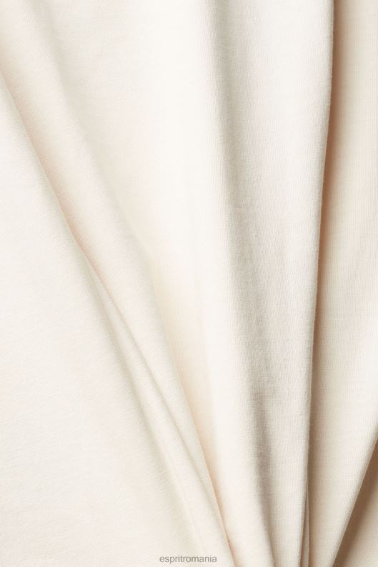 Esprit tricou cu logo, amestec tencel femei nud 2T6N8441 tricouri