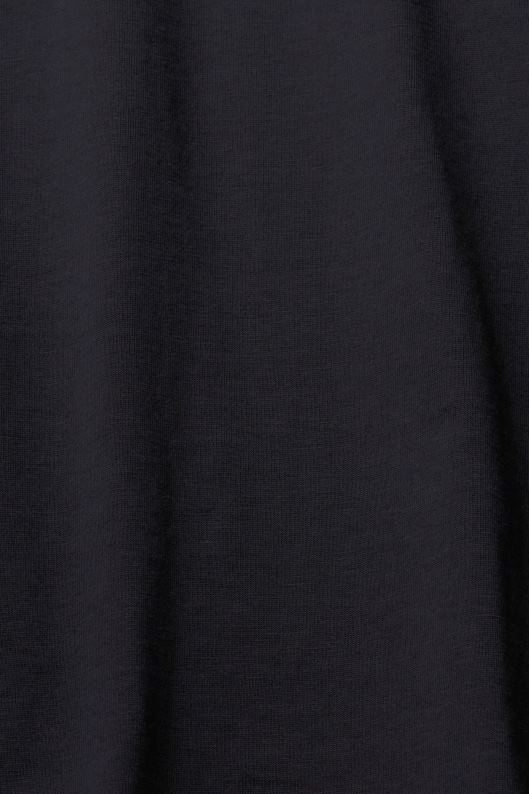 Esprit tricou cu maneca lunga cu logo femei negru 2T6N8460 tricouri