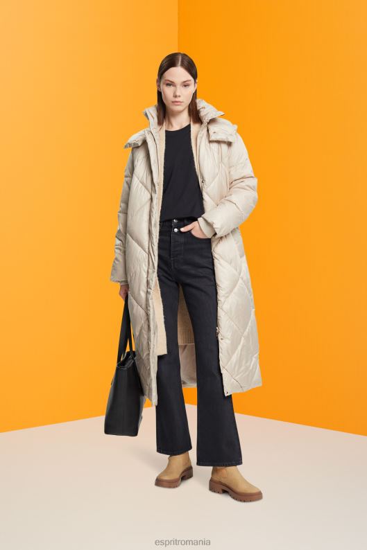 Esprit tricou din bumbac cu decolteu femei negru 2T6N8454 tricouri