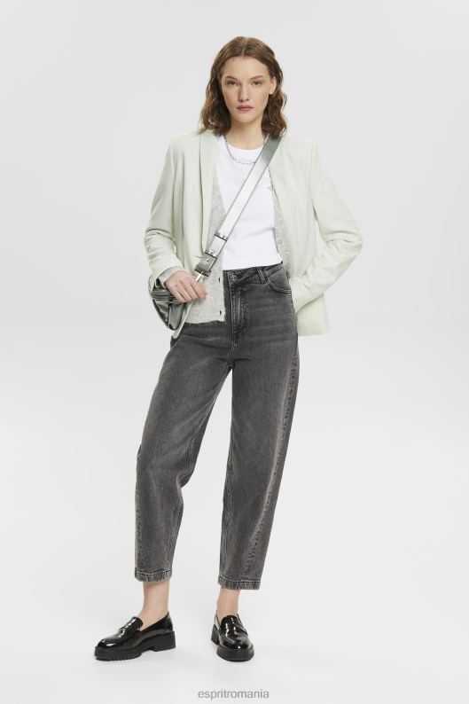 Esprit tricou din bumbac cu logo brodat femei alb 2T6N8147 tricouri