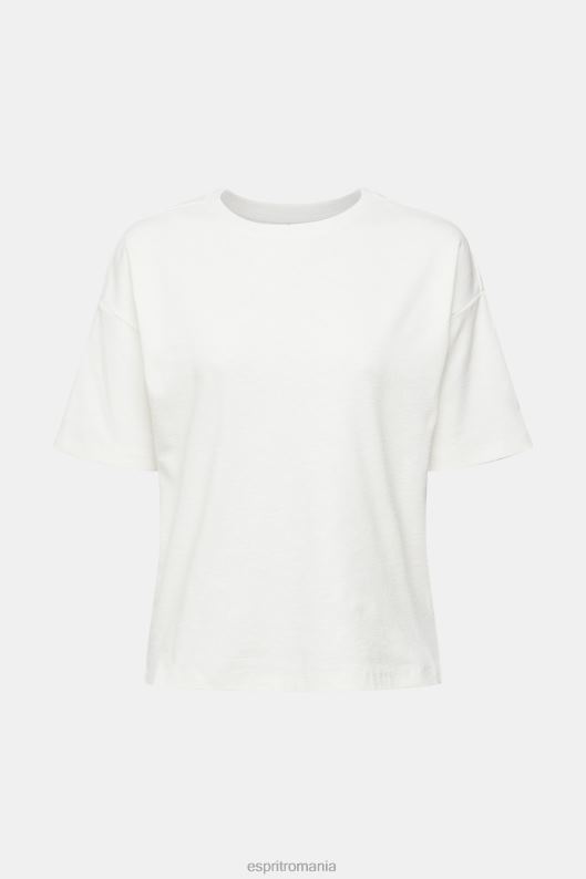 Esprit tricou femei aproape alb 2T6N8545 tricouri
