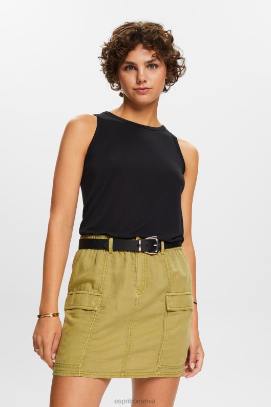 Esprit top vesta din vascoza femei negru 2T6N8260 vestă