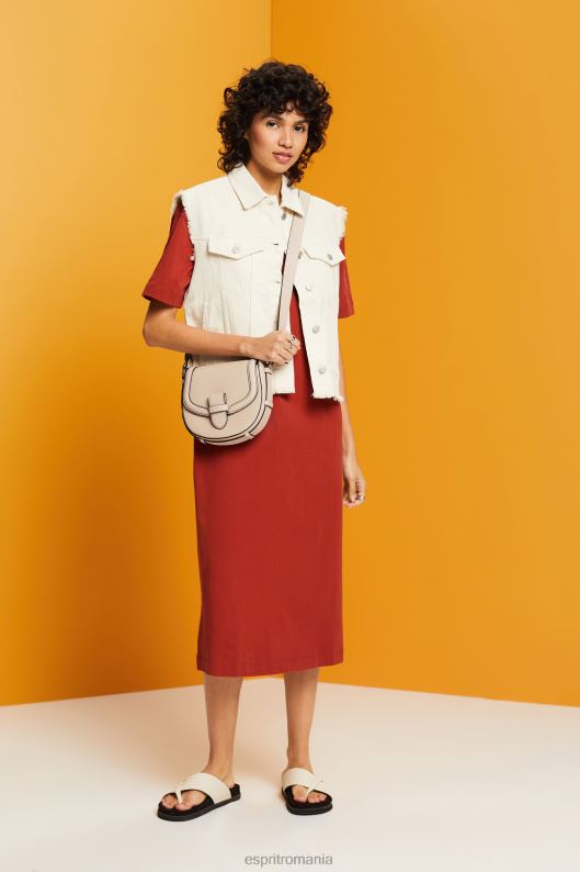 Esprit vestă din denim uzată femei gheaţă 2T6N862 vestă